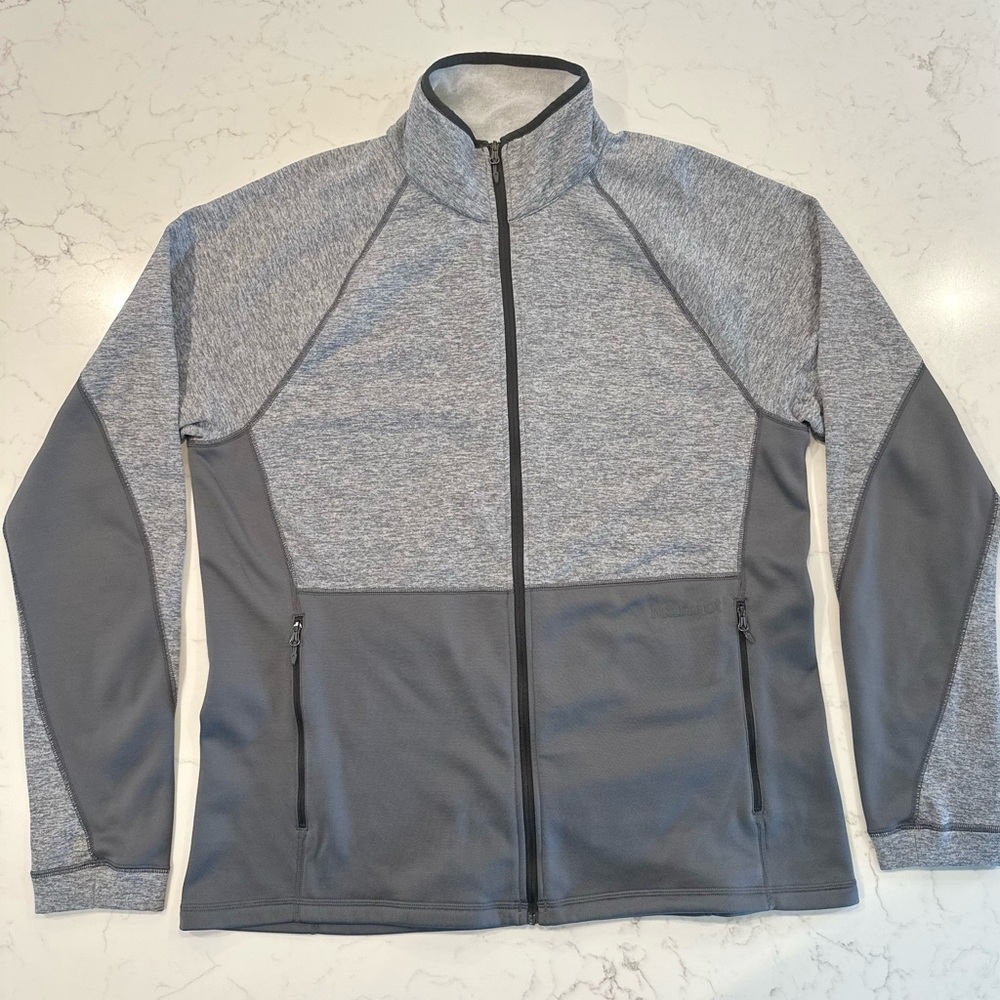 Marmot Gray Lightweight ZipUp